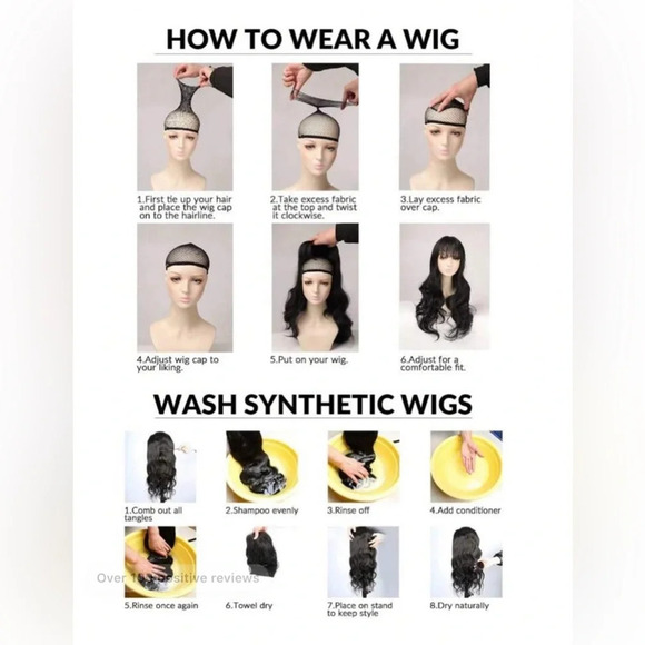 Dark Brown Short Wig With Bangs 16” - Picture 11 of 11